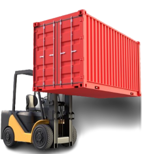 Moving container for logistics